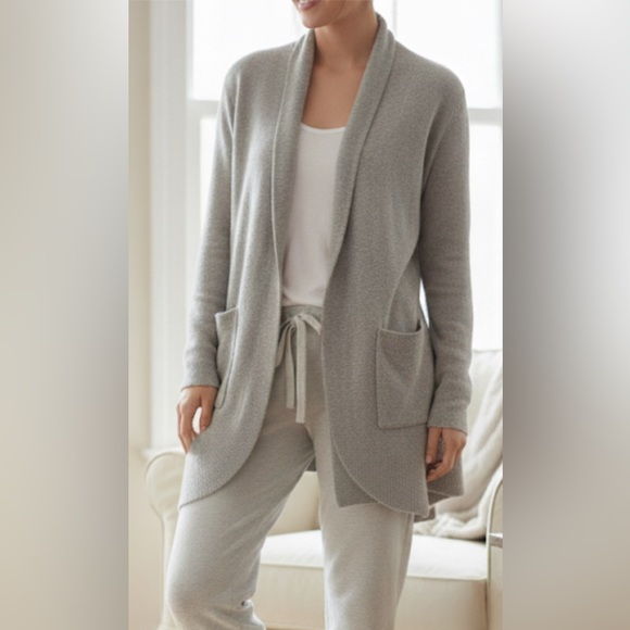 BAREFOOT DREAMS CozyChic Lite Circle Cardigan. Size M. Excellent condition - Picture 1 of 13